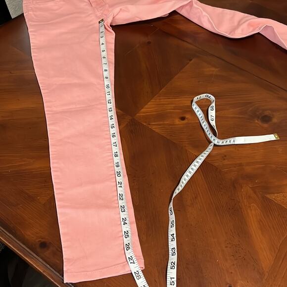 Forever 21 Peach Stretch Denim Skinny Jeans Size 25 - Picture 7 of 8